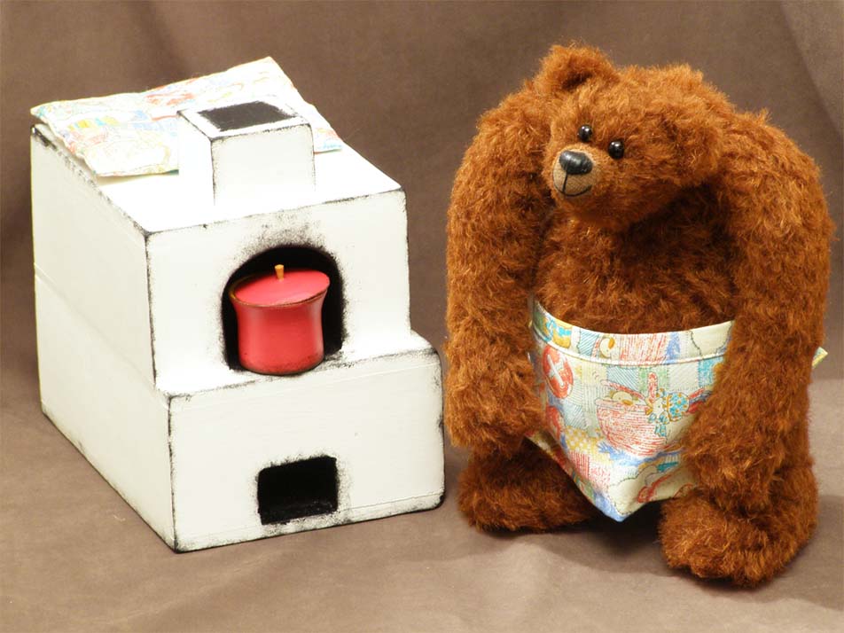 Авторский медведь Кашевар